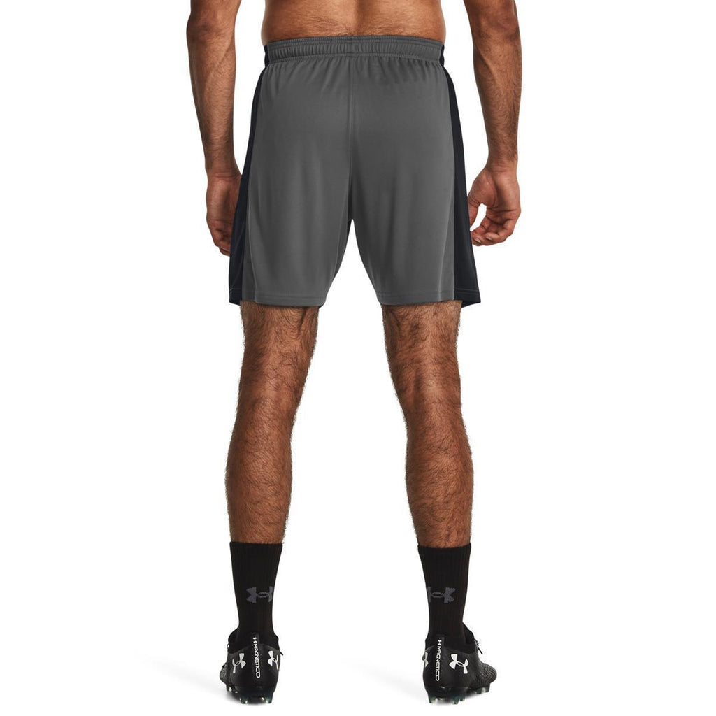 ua m's ch. knit short-gry