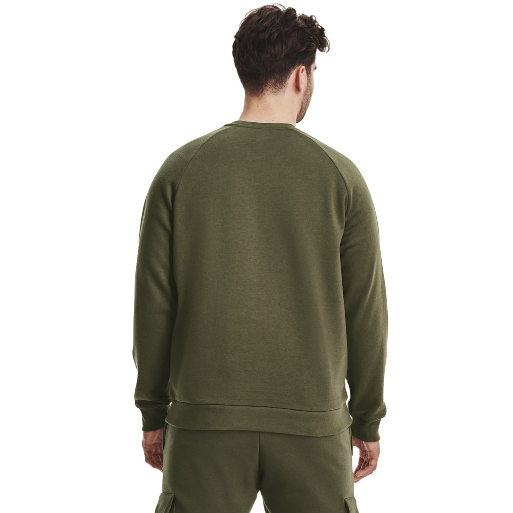 Ua Rival Fleece Crew-blk