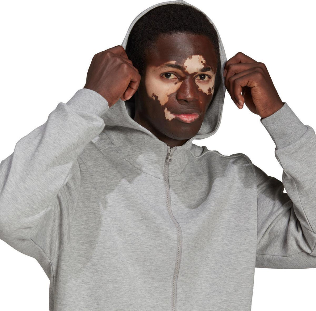 M FI DBLKNT FZ Hr. Sweatjacke m.Kapuze