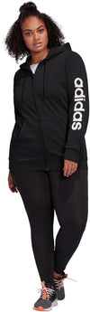 Essentials Hooded Full Zip trainingsjack (Grote Maat)