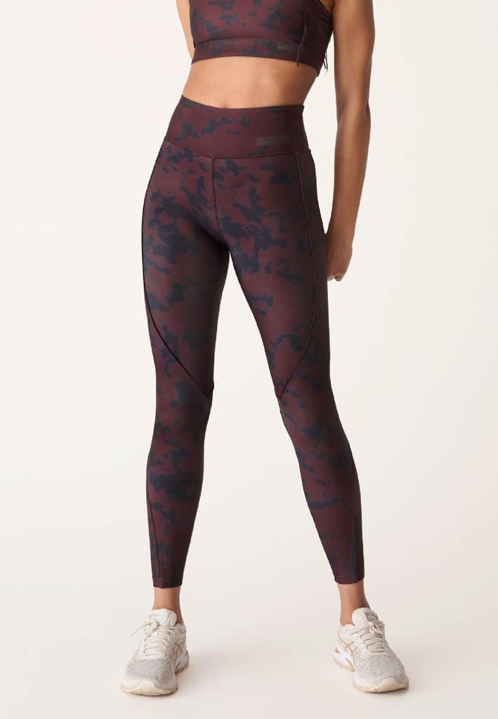 Printed Piping Tights