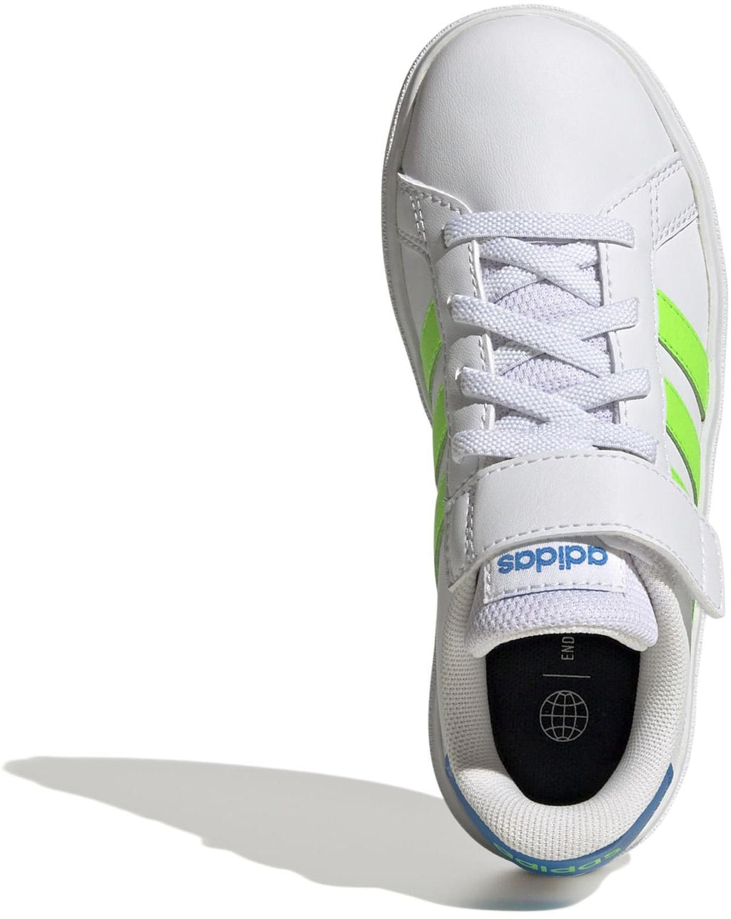 Grand Court Court sneakers met veters & klittenband