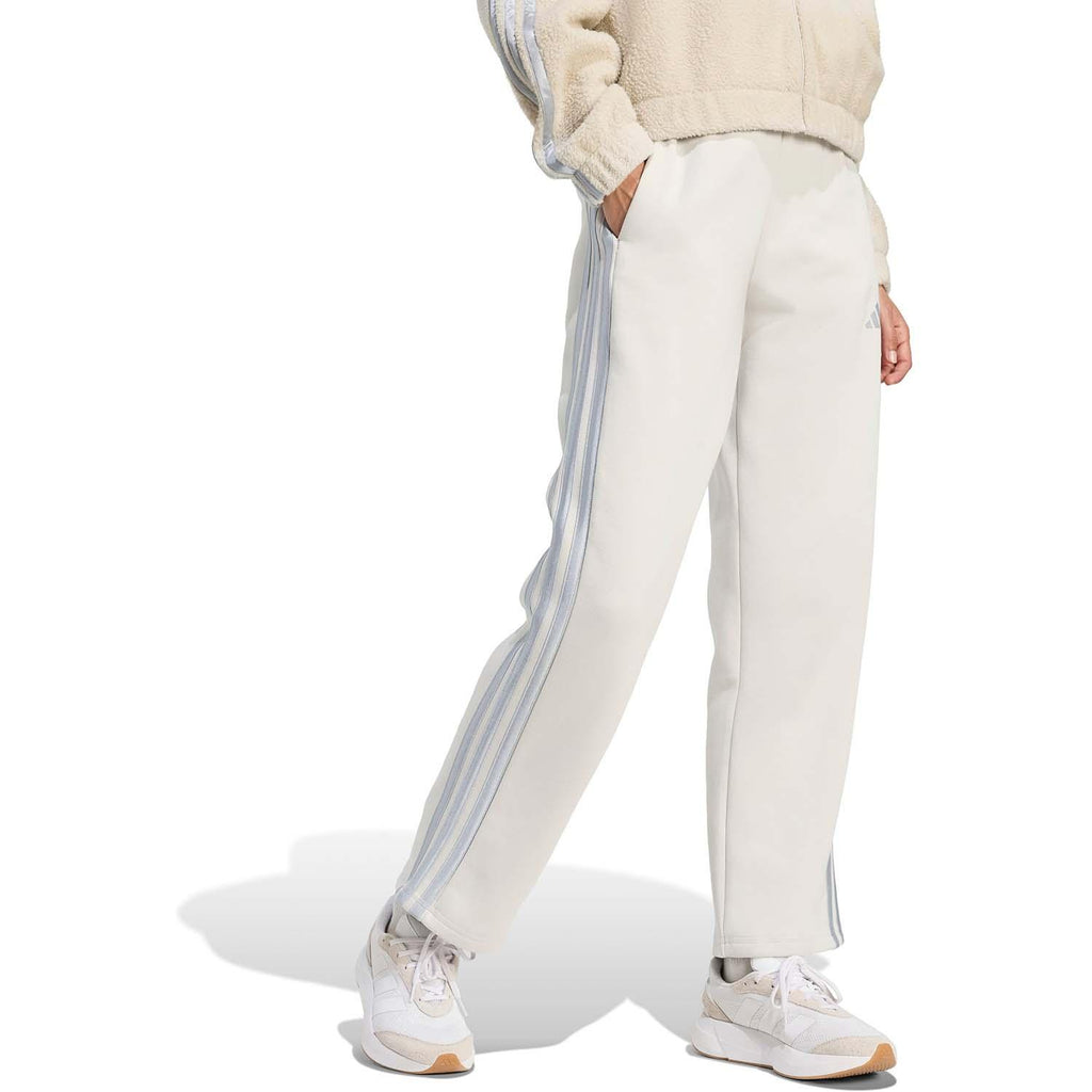 Holiday 3-Stripes Fleece Open-Hem Broek