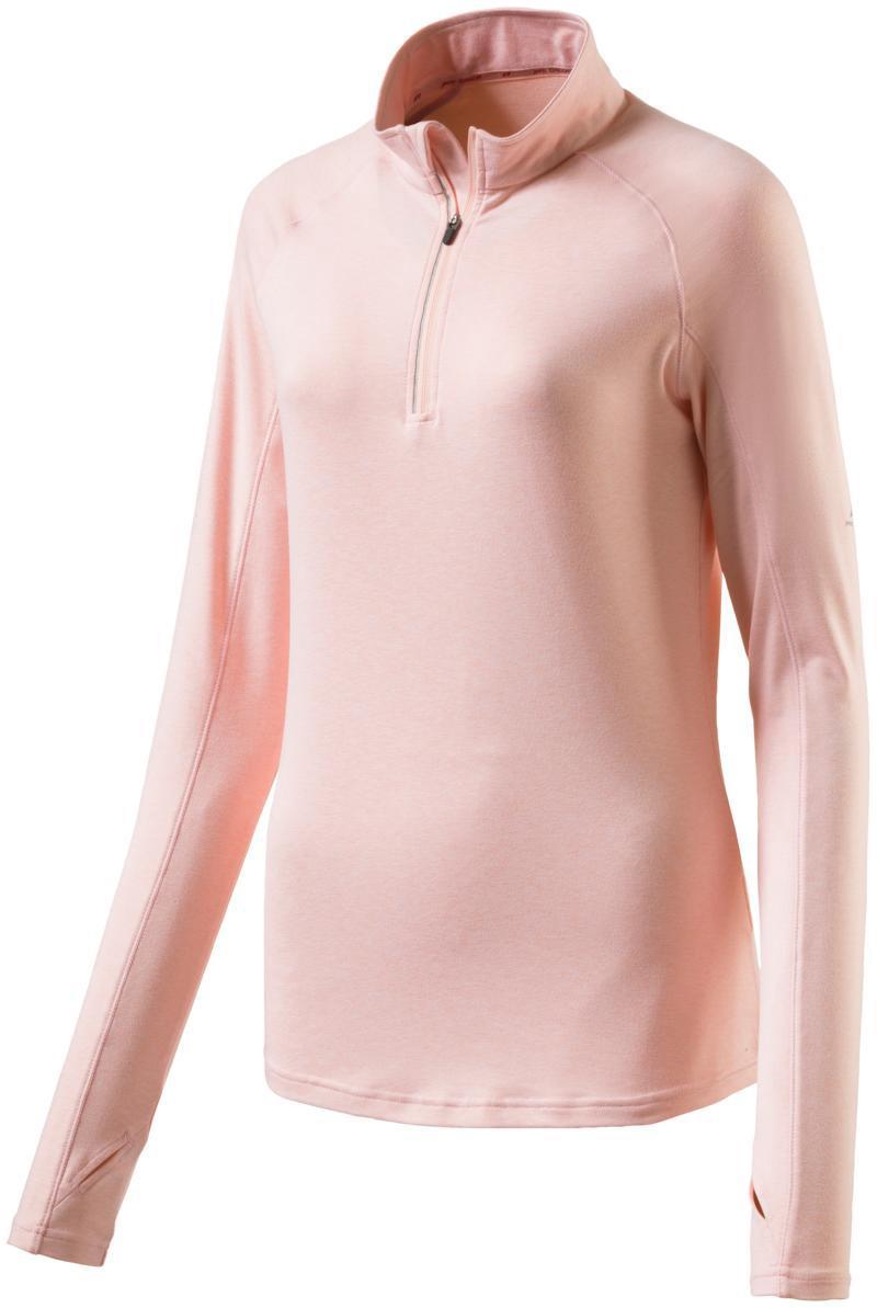 CUSCA wmsDa.Langarmshirt/Halbzipp88%Pes 12%El DryPlusEc