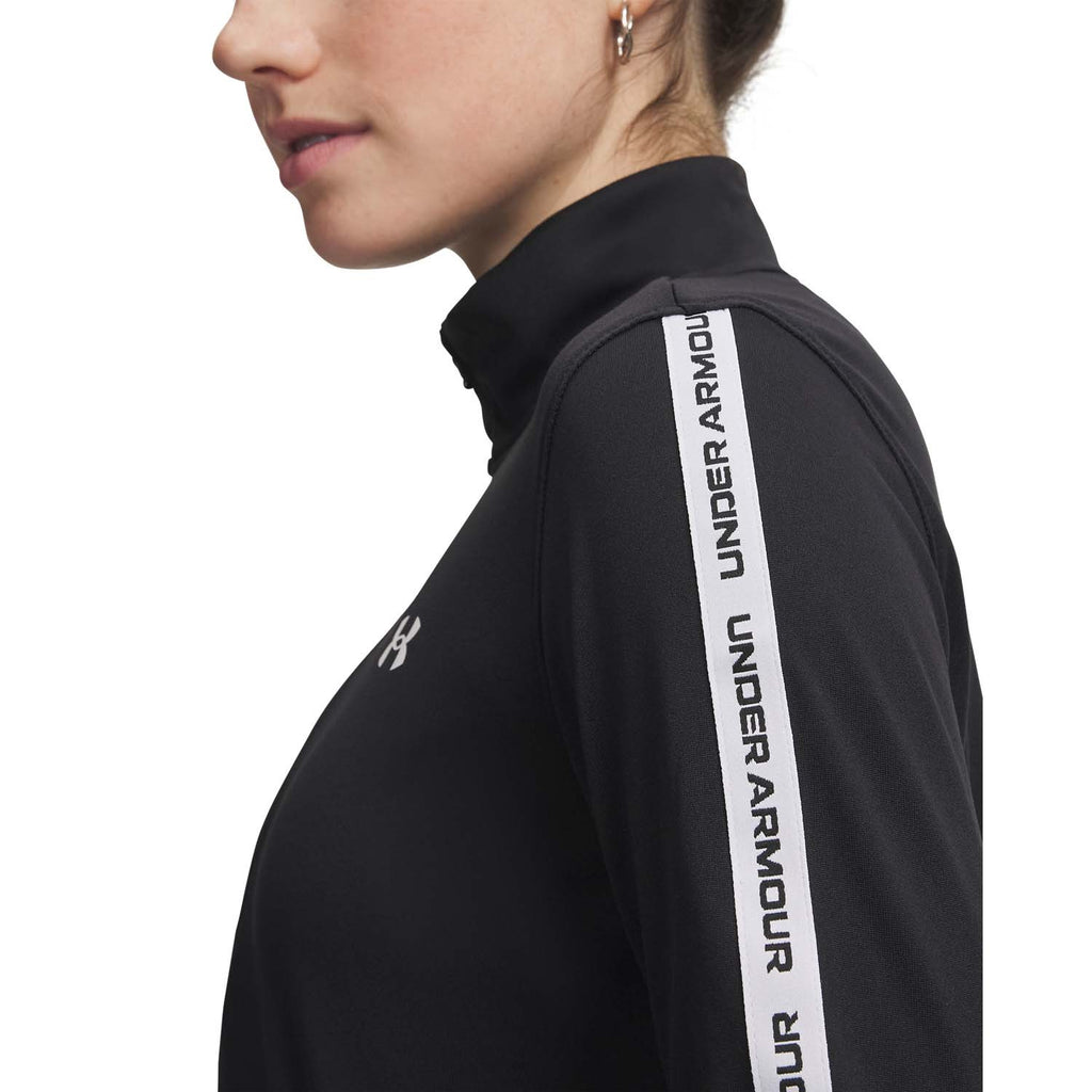 Tech Wordmark Tape Half Zip Shirt