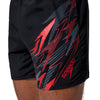 MEDLEY LOGO WATERSHORT16" BLK/RED