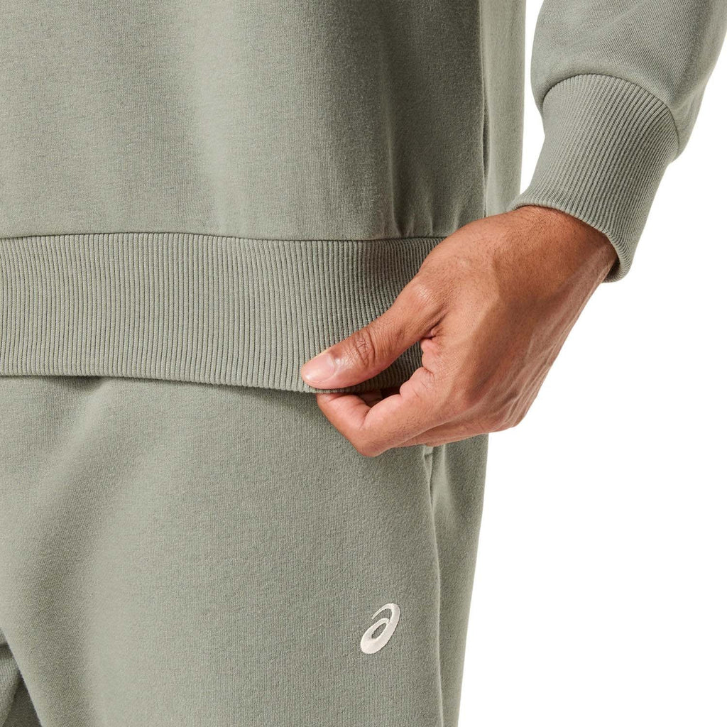 Fleece Relaxed Crew-neck Top training