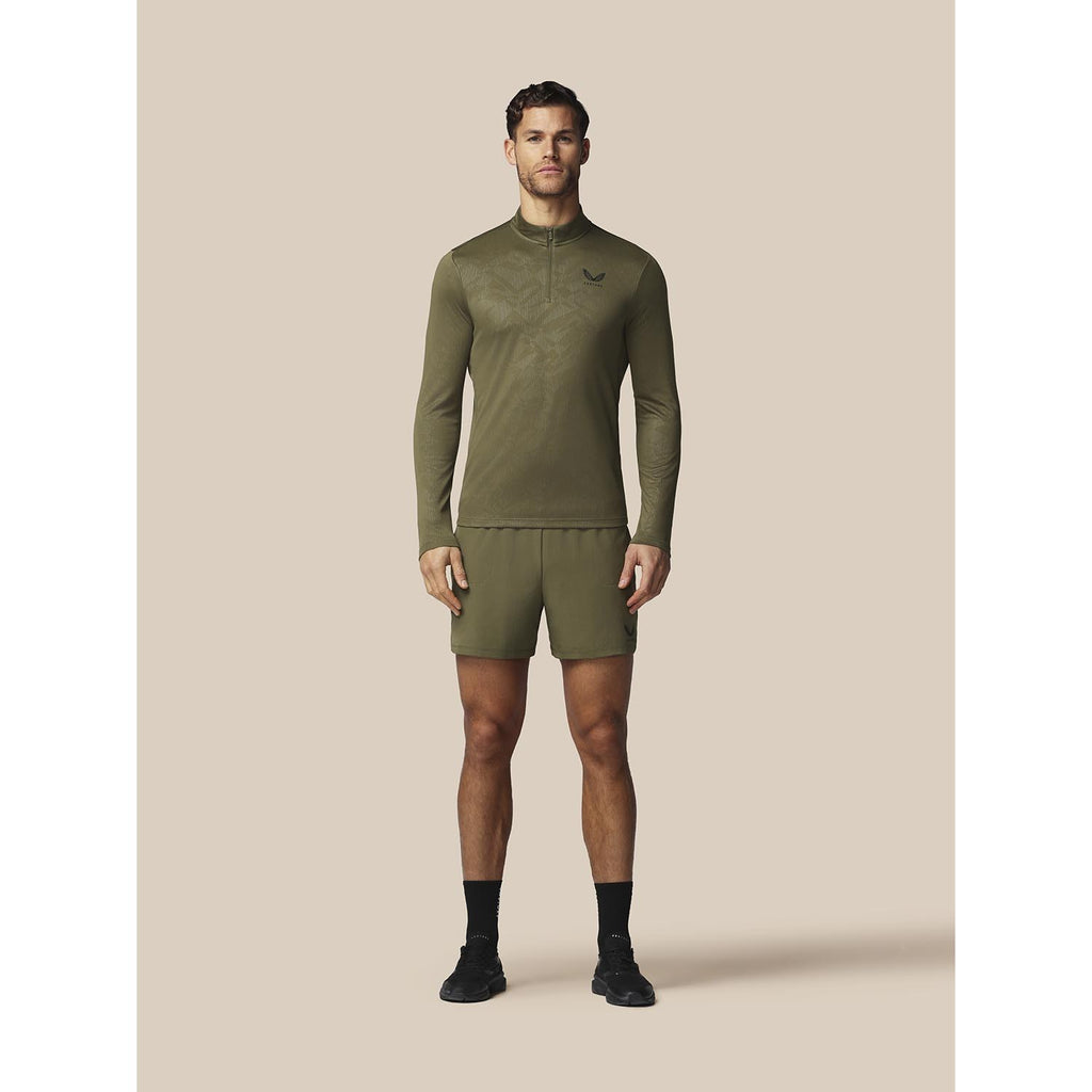 Aop 1/4 Zip Long Sleeve Top  training