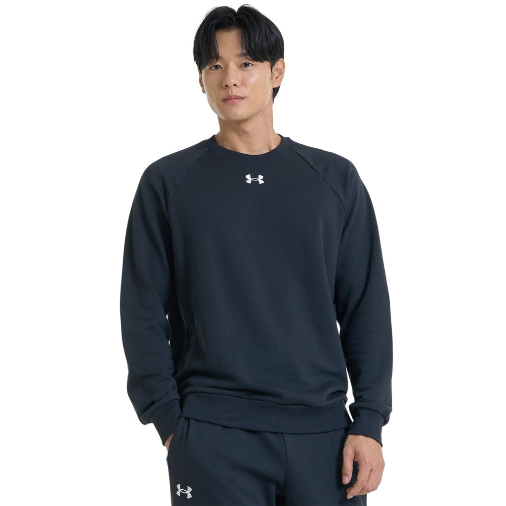 Ua Rival Fleece Crew-blk