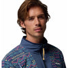 sequoia grove printed full zip vest