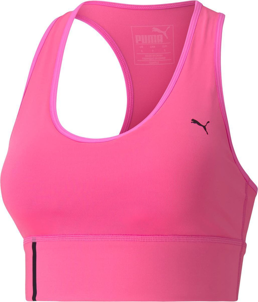 mid impact long line bra