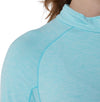 CUSCA wmsDa.Langarmshirt/Halbzipp88%Pes 12%El DryPlusEc