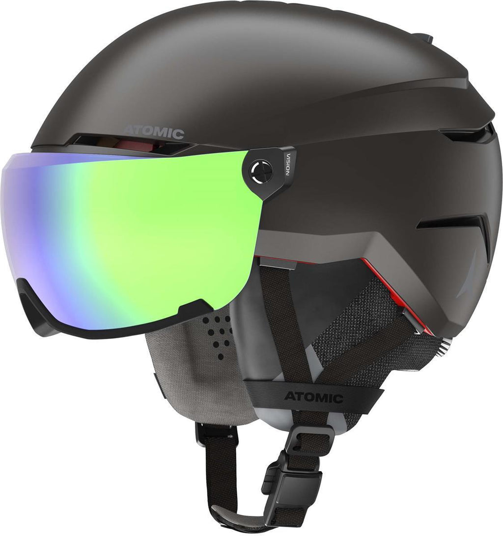 savor amid visor hd skihelm