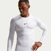 pro dri-fit men's strakke fitnesstop met lange mouwen