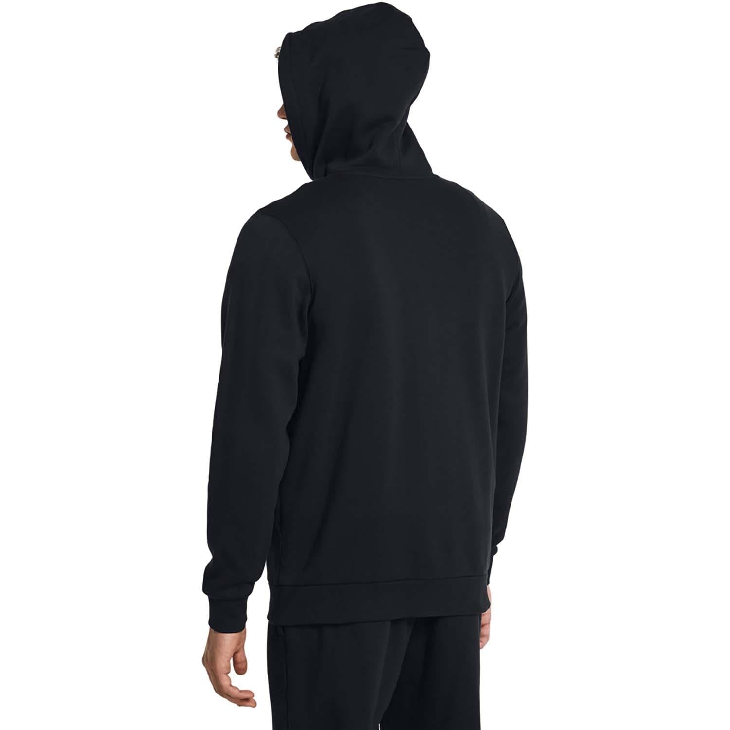 ua essential fleece fz hood