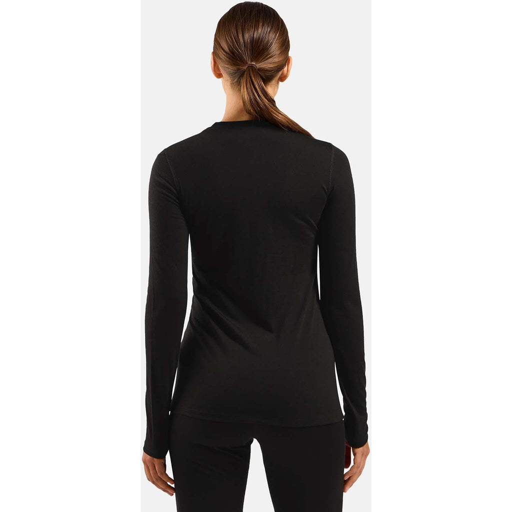 bl top crew neck l/s merino 160