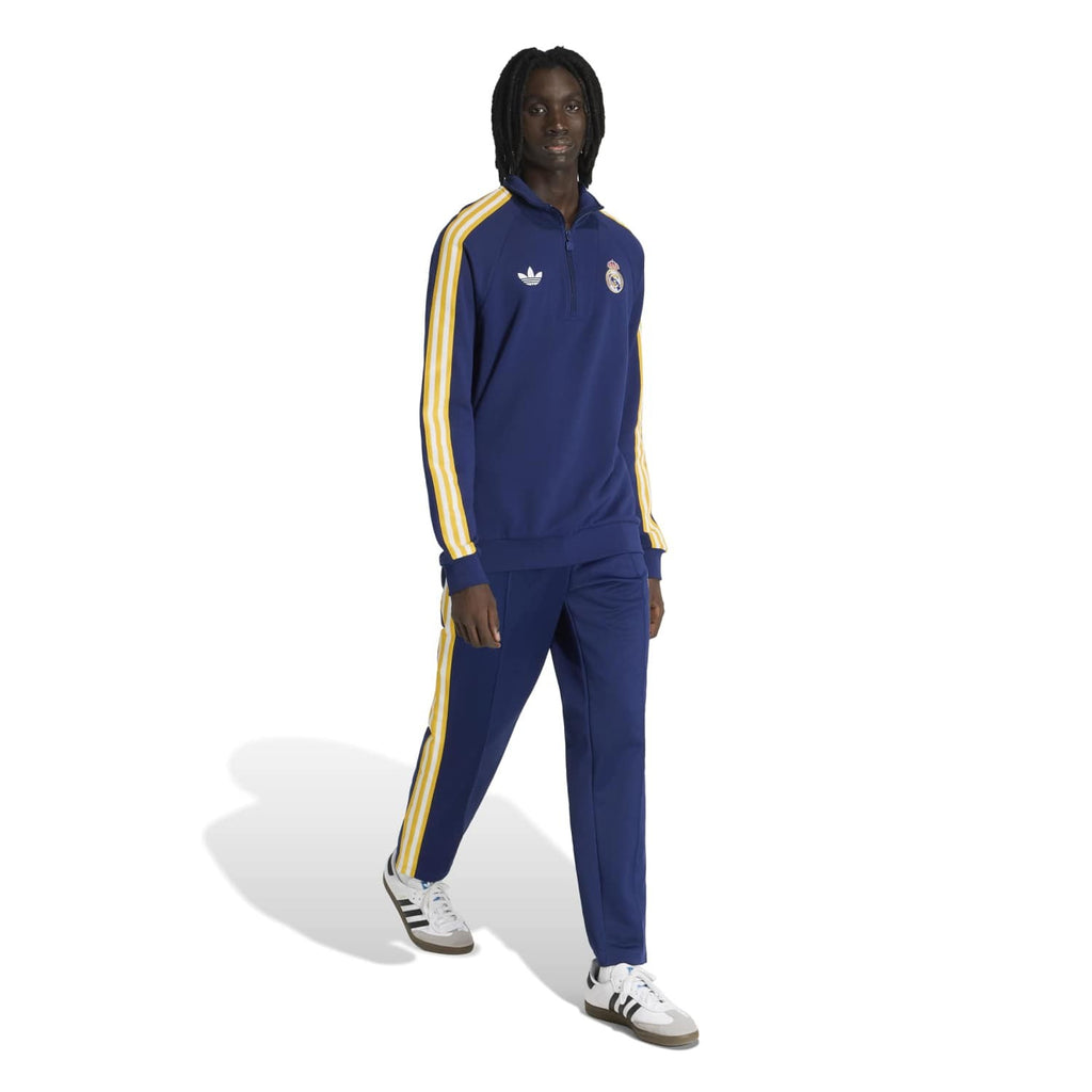 Real Madrid Originals Sweater met Halflange Rits