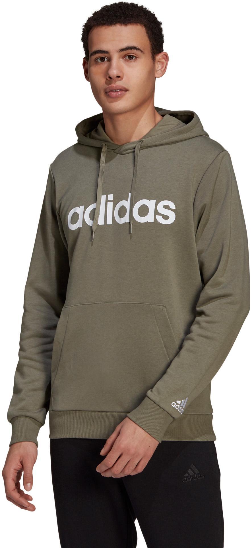 Essentials French Terry Linear Logo Hoodie