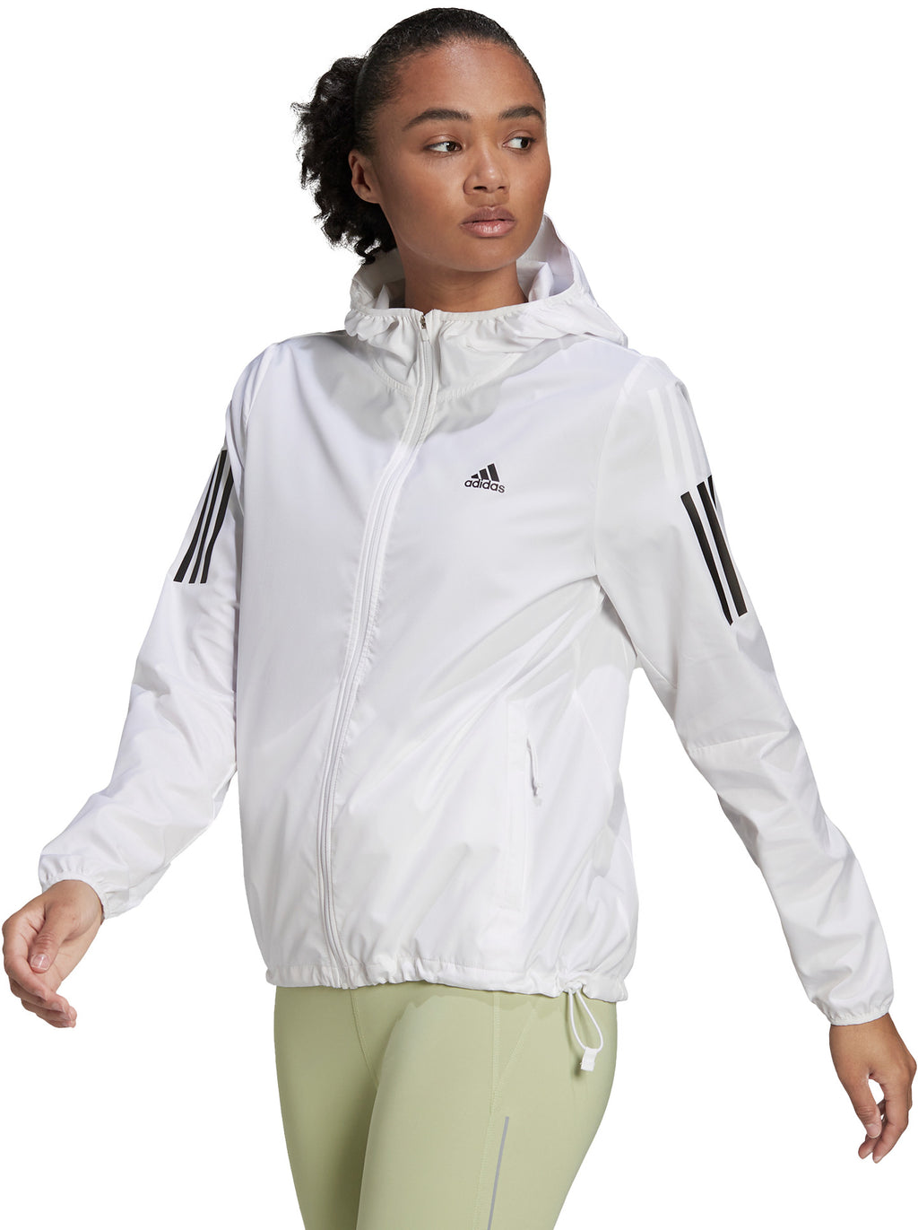 Own the Run Running windjack met capuchon