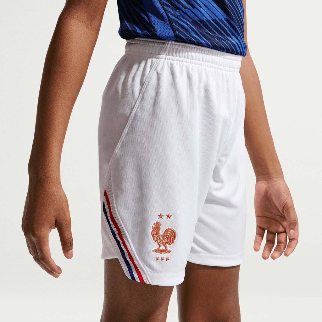 France 2025/26 Stadium Home Big Kids' Shorts