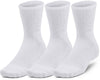 Ua 3-maker 3pk Mid-crew-gry
