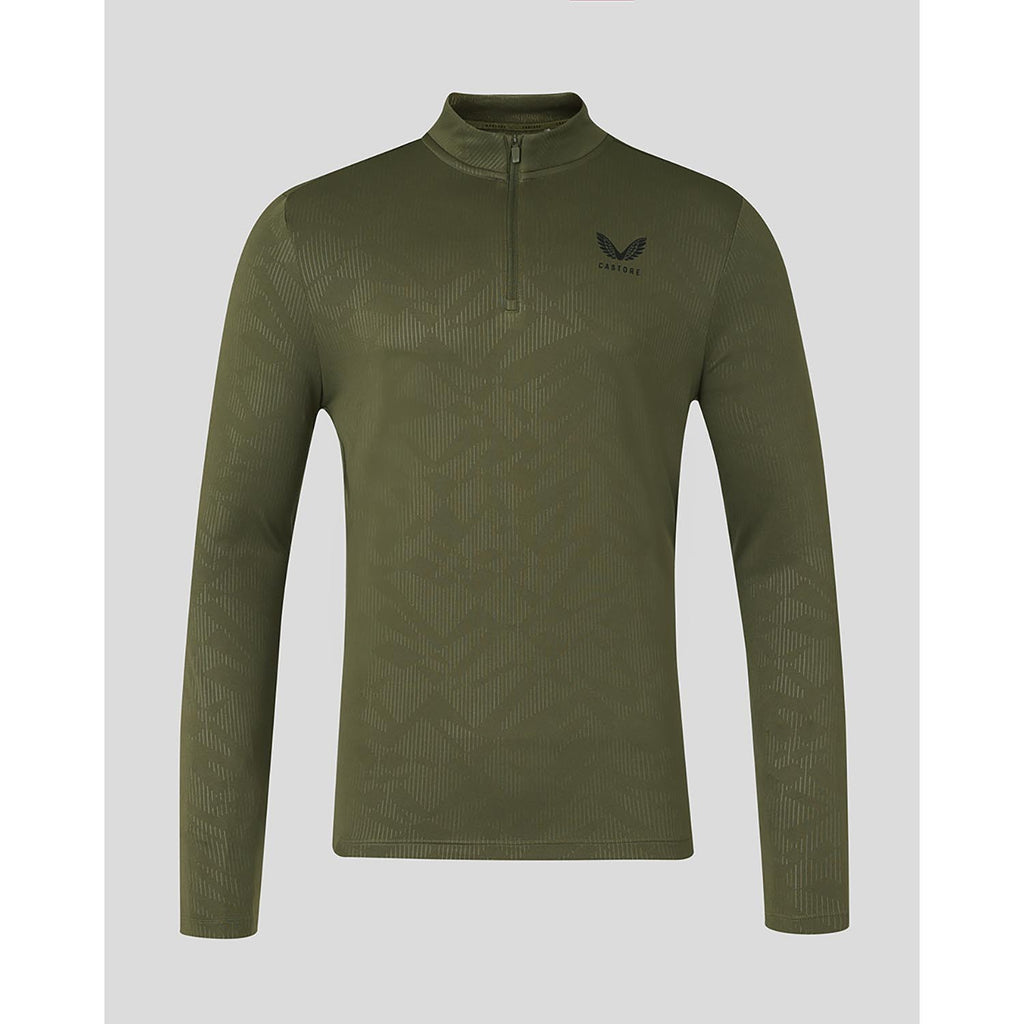 Aop 1/4 Zip Long Sleeve Top  training
