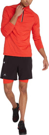 CUSCO uxHr.Langarmshirt/Halbzipp88%Pes 12%El DryPlusEc