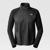 Running fleece met kwartrits