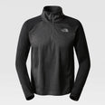 Running fleece met kwartrits