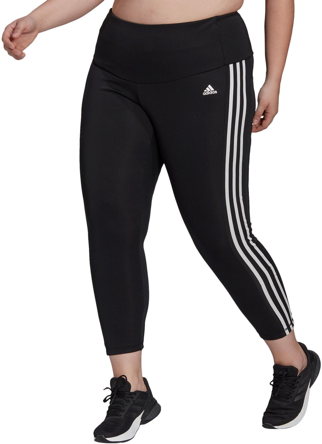 Designed To Move High-Rise 3-Stripes 7/8 Sportlegging (Grote Maat)