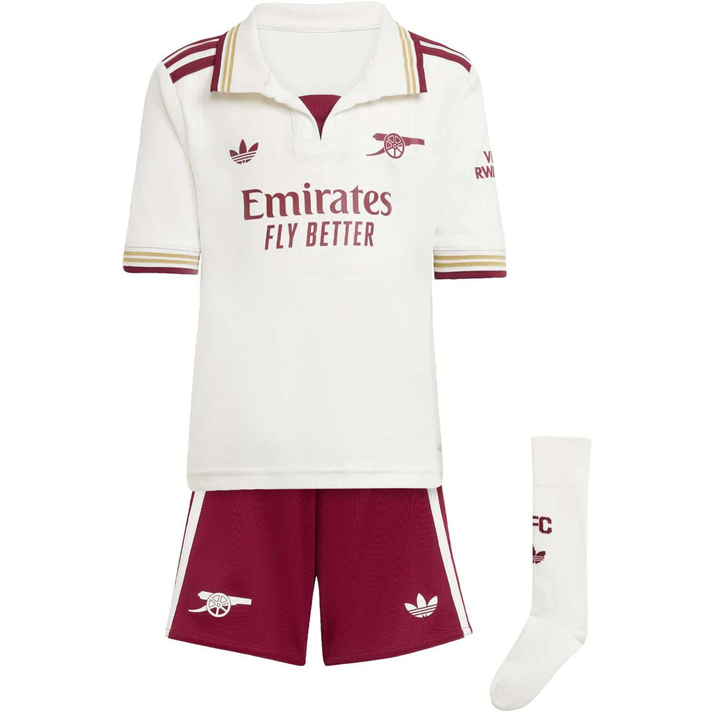 Arsenal 25/26 Derde Mini-Tenue Kids