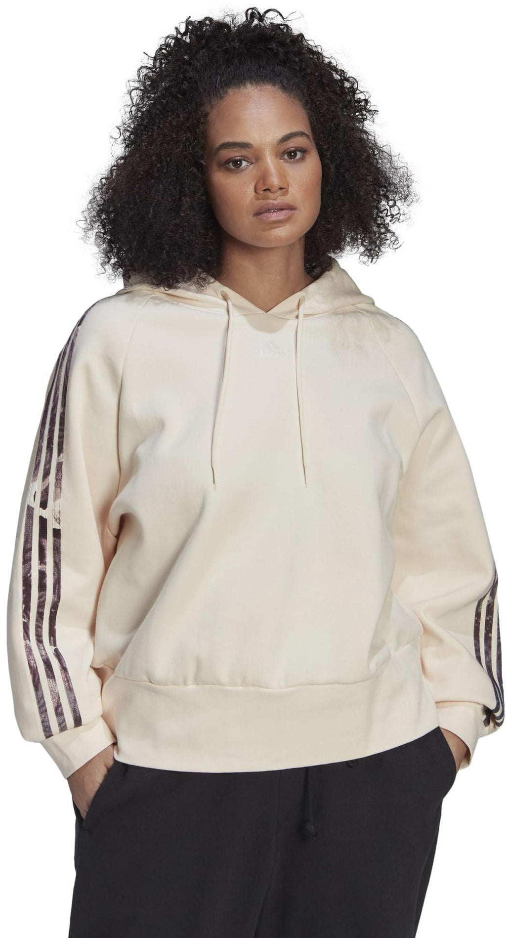 Allover Print hoodie (Grote Maat)