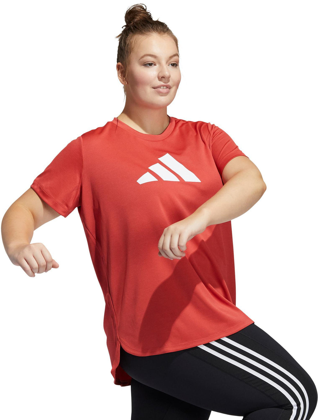 3 Bar Logo T-shirt (Grote Maat)