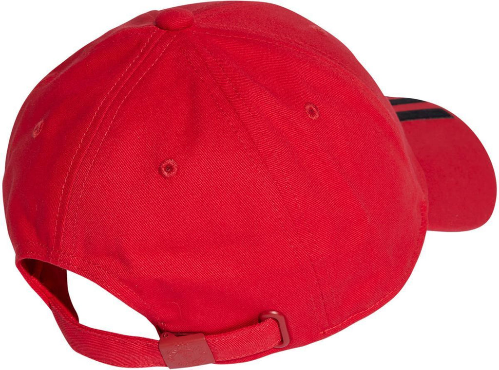 MUFC BB CAP, REARED/BLACK/WH, OS LARGE
