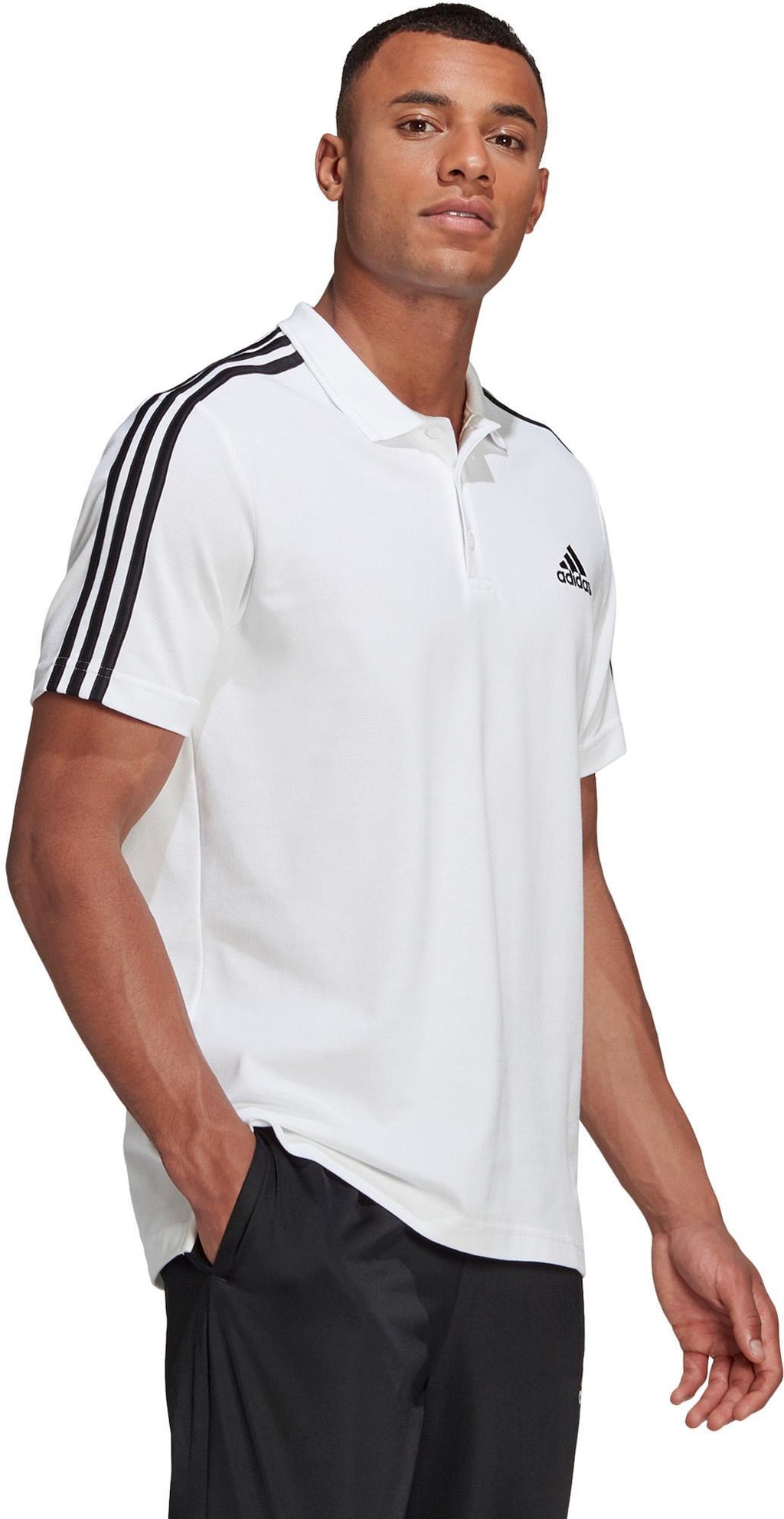AEROREADY Essentials Piqué 3-Stripes poloshirt