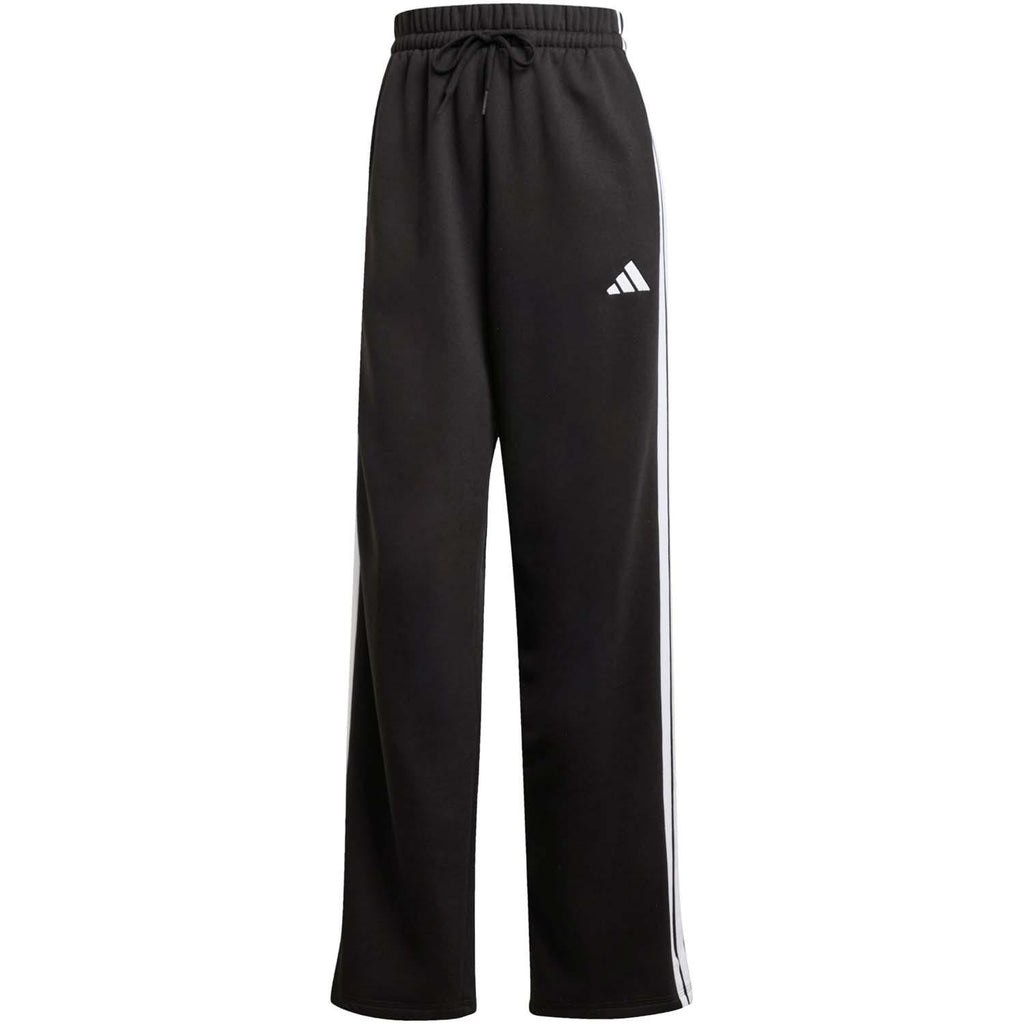 Essentials 3-Stripes Open-Hem French Terry Broek