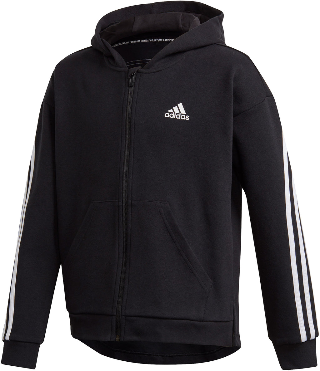 3-Stripes Full-Zip kids hoodie
