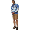 helvetia printed half snap fleece vest