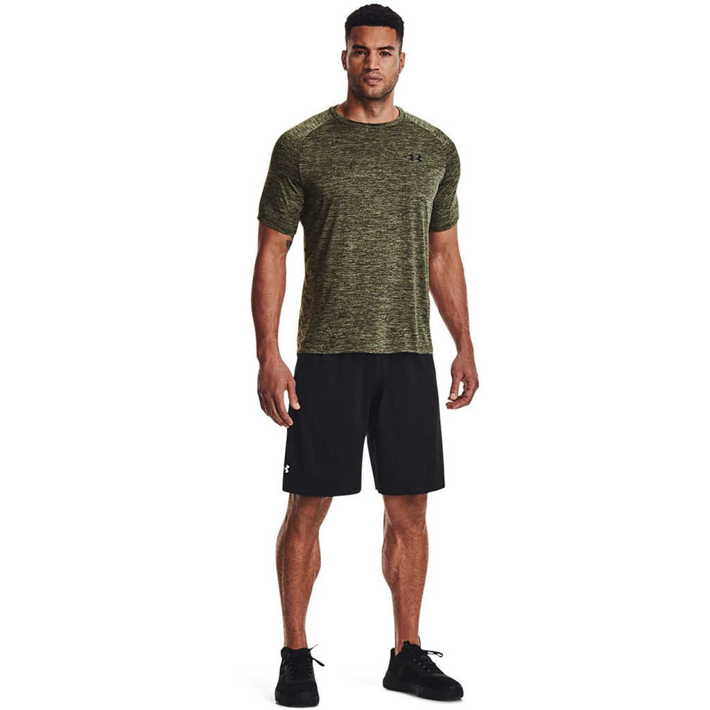 ua tech 2.0 ss tee-grn