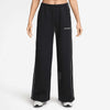 Studio Fleece Mid-Rise Wide-Leg Scallop Broek