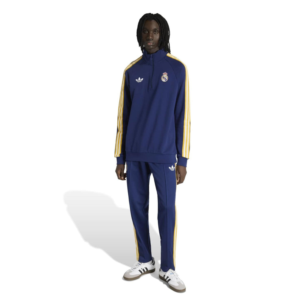 Real Madrid Originals Sweater met Halflange Rits