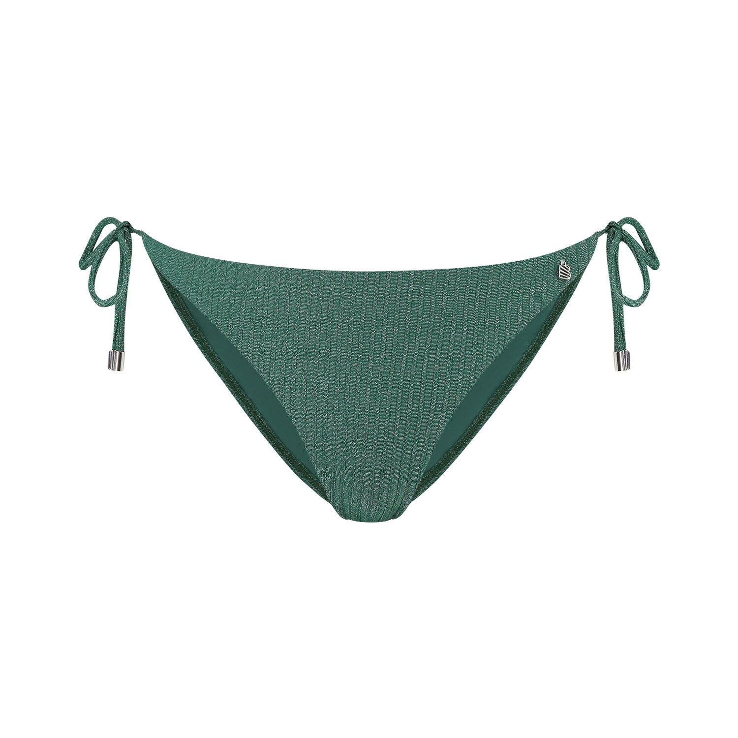 green glitter Bikinibroekje