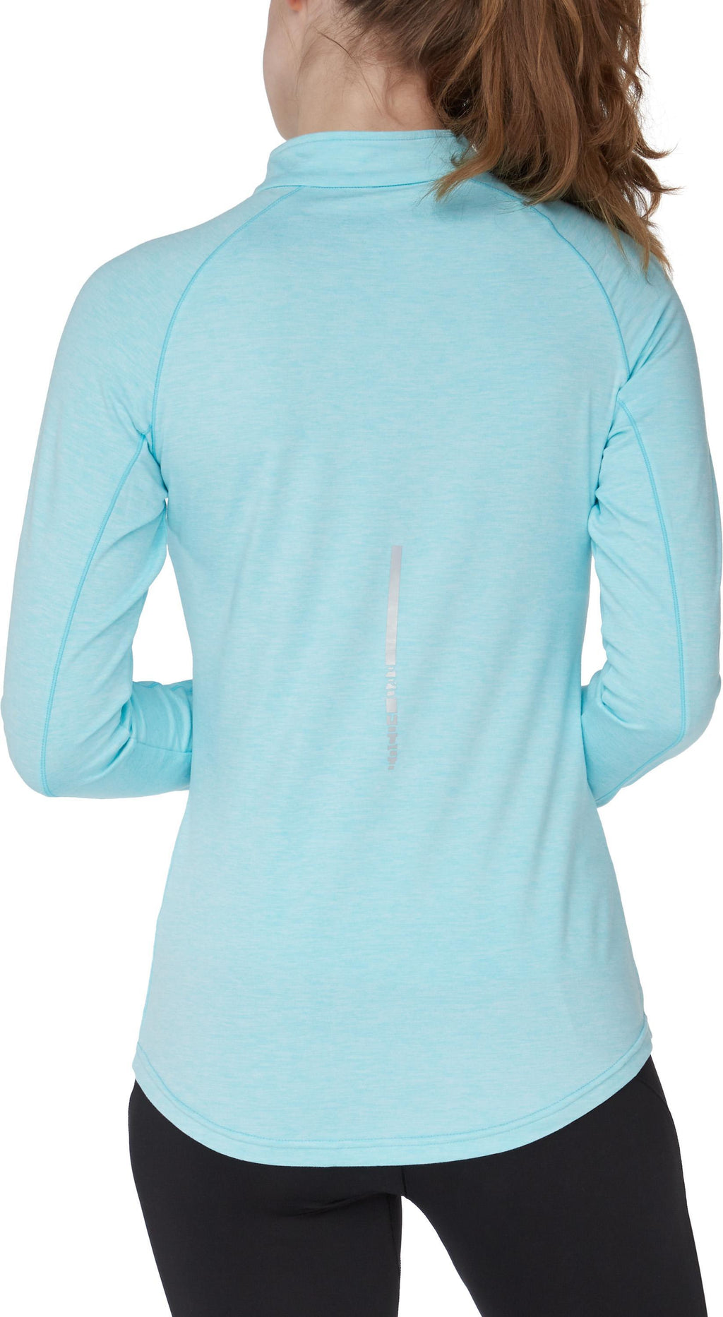 CUSCA wmsDa.Langarmshirt/Halbzipp88%Pes 12%El DryPlusEc