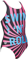 g swim&roll jr one piece v back