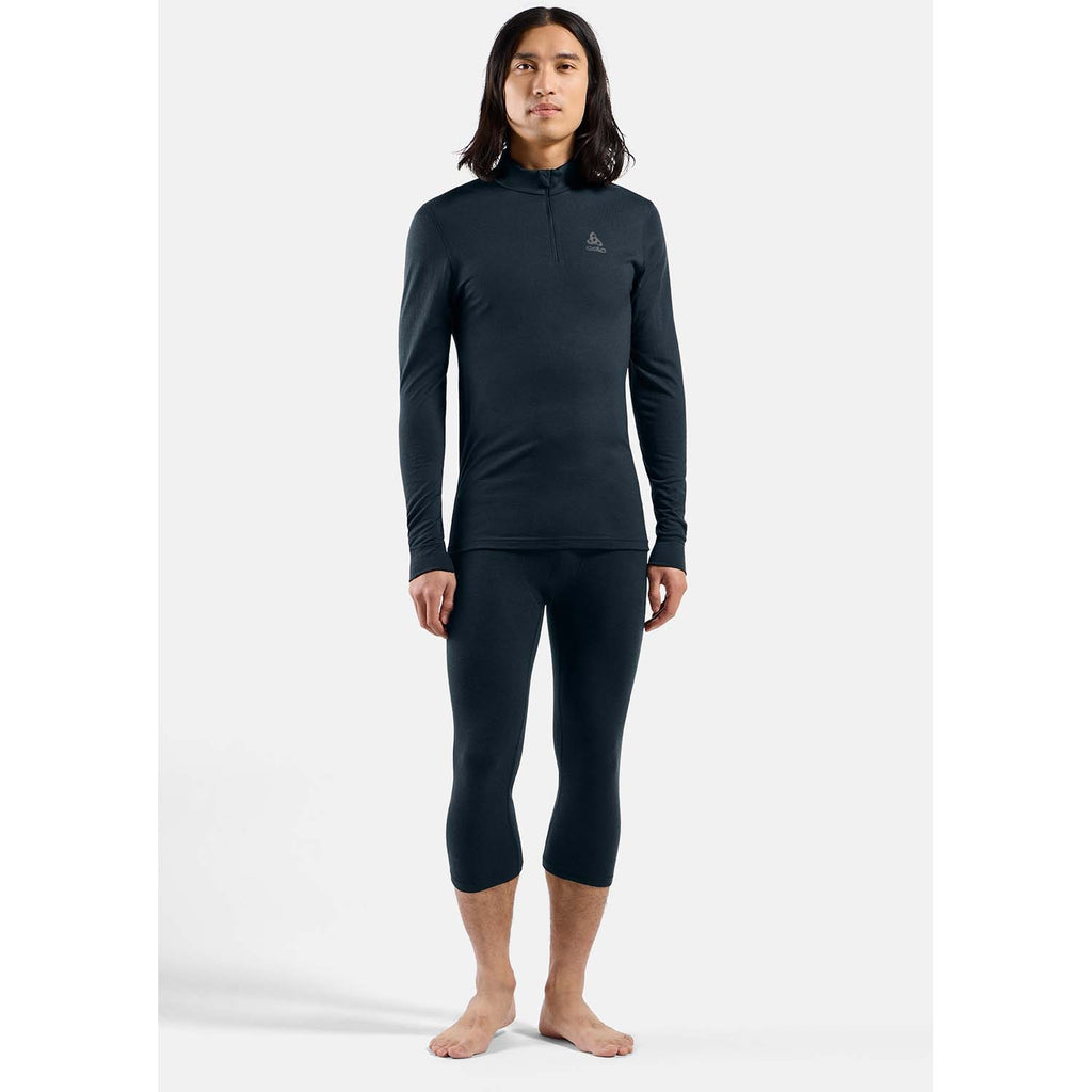 merino 200 base layer shirt turtle neck  half-zip
