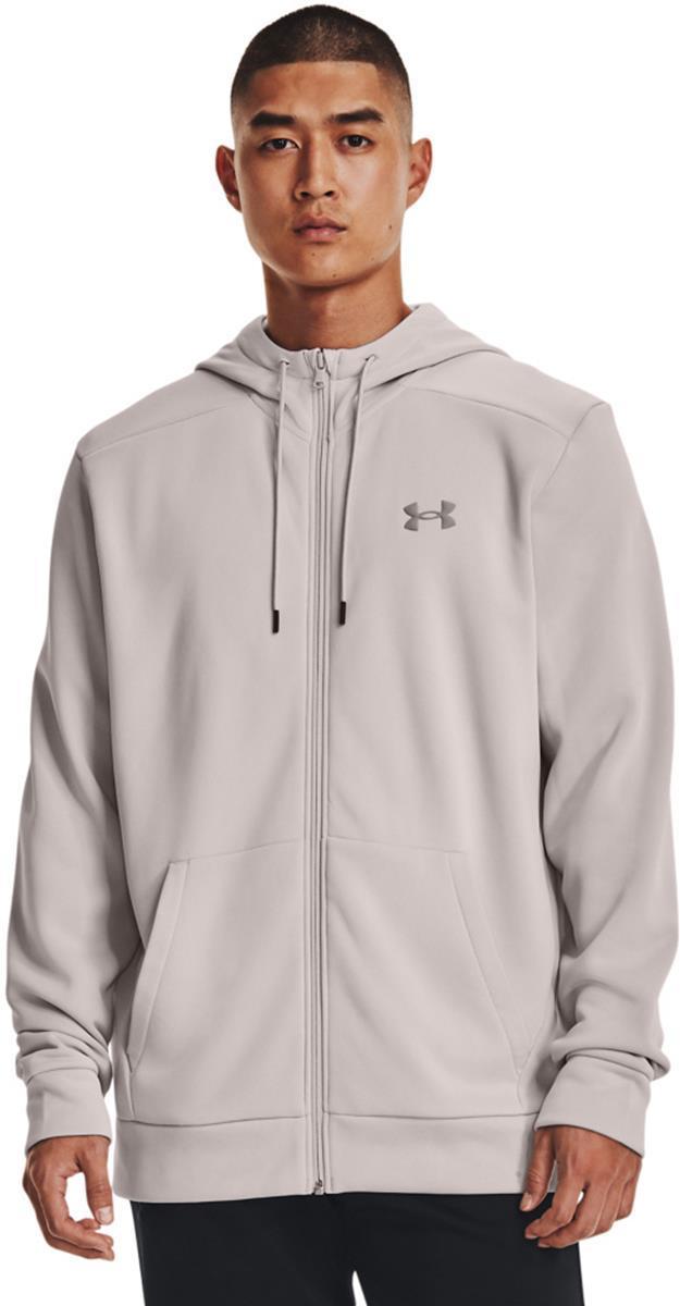 Ua Armour Fleece Fz Hoodie