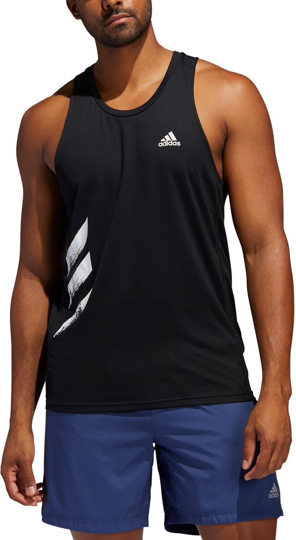 Own the Run 3-Stripes singlet