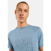 Outdoor shirt Crew Neck Short sleeve Merino Tencel Hyper Map
