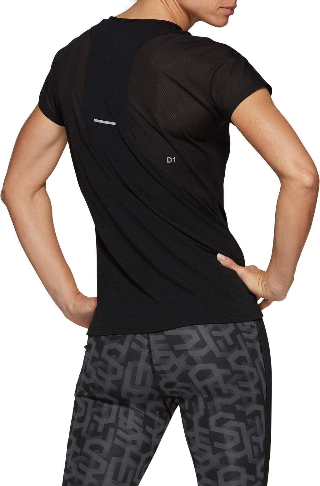 asics V-NECK SS TOP