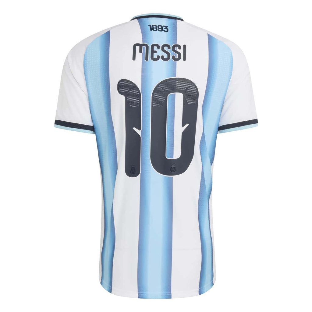 Argentina 26 Home Messi Voetbalshirt Authentiek Replica